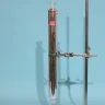 New 22-inch SGA silver vacuum-jacketed Oldershaw gravity mixing column with 35/25 ball joints