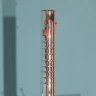 42 inch Lab Glass Oldershaw mixing column with silver vacuum jacket