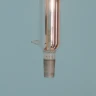 Standard 29/42 ground glass taper joint on a laboratory continuous-flow mixing apparatus
