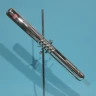 New Lab Glass silver vacuum jacketed Oldershaw mixing column