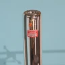 32 inch Lab Glass Oldershaw mixing column with silver vacuum jacket