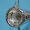 Corrugated expansion bellows on a 3.5-inch OD silver-coated vacuum jacket for thermal stress relief