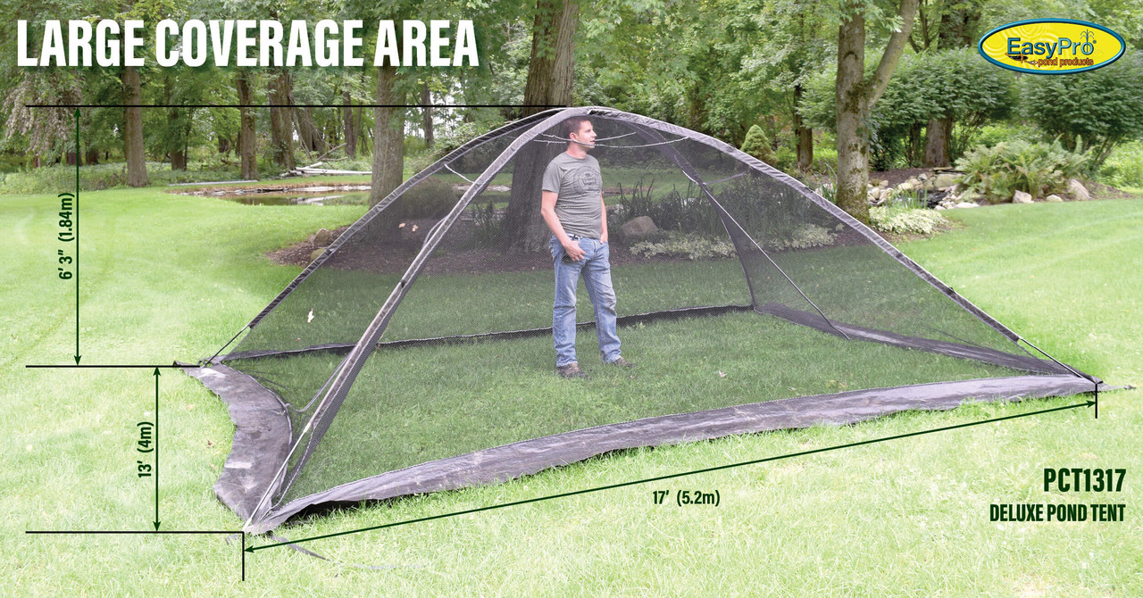 Deluxe Pond Cover Tent, Pond Net Covers