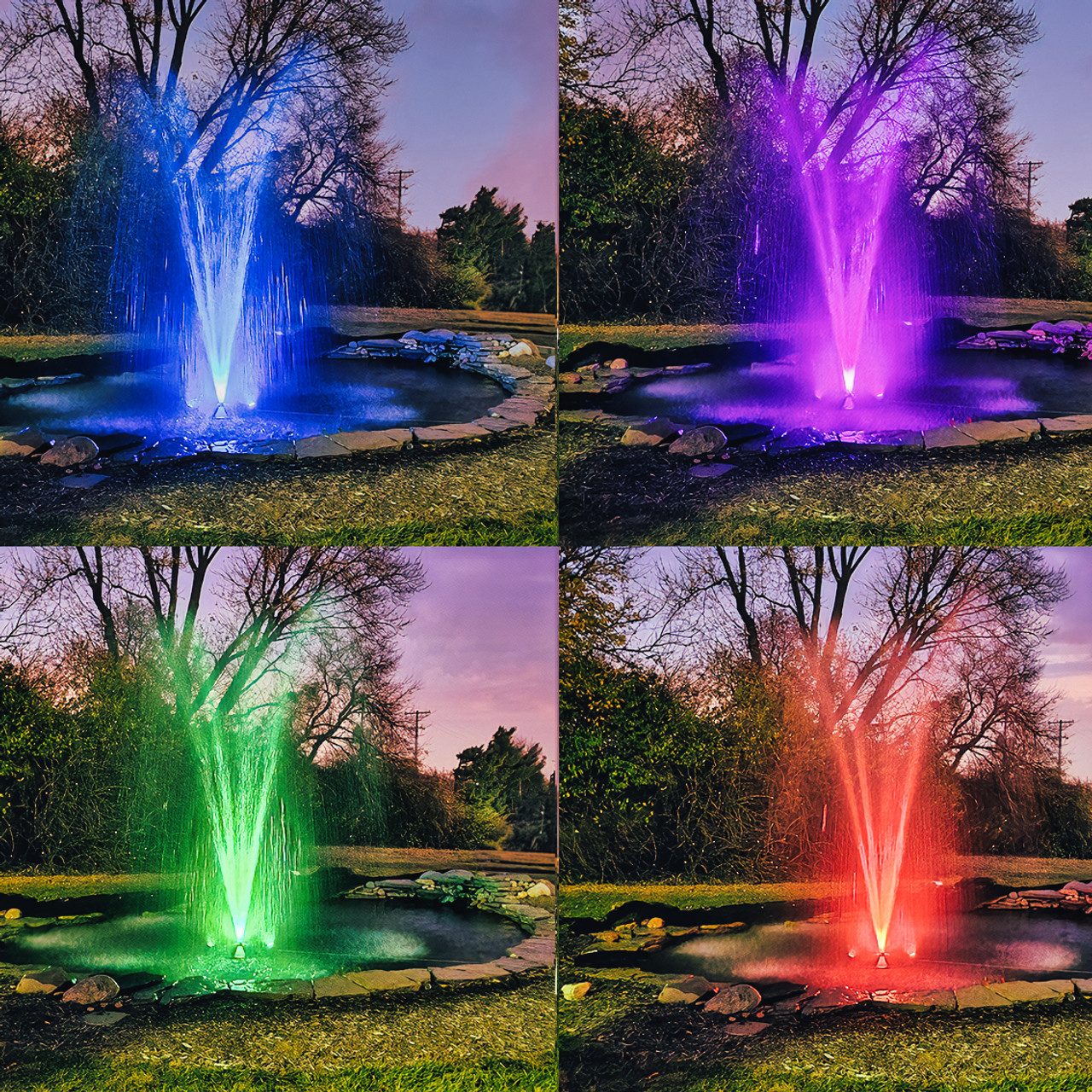 Ocean Mist Professional LED Ring Light for Large Fountains - Pond and  Garden Depot