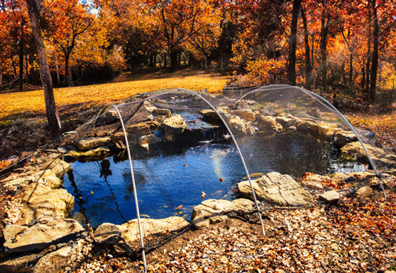 Pond & Fish Guard Protector 20 Piece Plastic Floating Net Rings