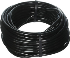Black Vinyl Tubing available in various lengths and sizes 