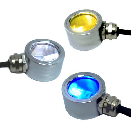 Custom Pro PondBright 6 Watt Premium LED Submersible Pond & Landscape Accent lights