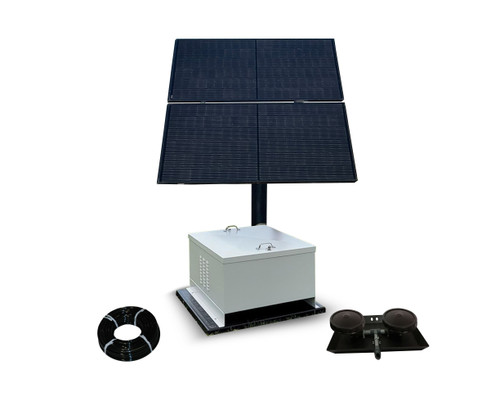 OWS NightAir Solar Aeration Kit with Battery Backup