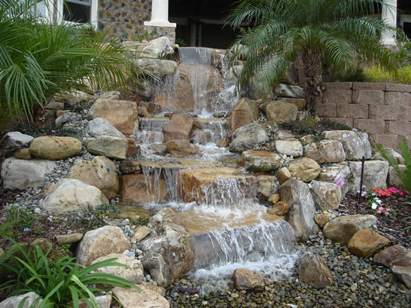 American Pond-Free Pondless Waterfall Kit w/ Stream | Disappearing ...
