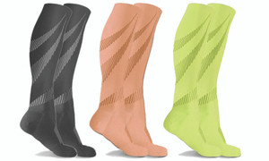 Sports Compression Socks for Women and Men Circulation - 3pairs