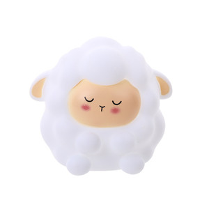 LED Cute Sheep LED Nursery Night Light with Warm White 