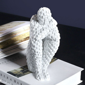 Mosaic Personage Statue