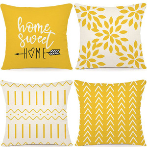 Throw Pillow Cover - 4 Packs