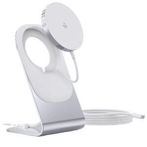 ICB Magnetic Wireless Charging Stand/Pad for iPhone 16 / 15 / 14 / 13 / 12 Cable for iPhone and AirPods 2 / 3 Pro and 2 / Pro