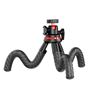 Flexible Octopus Camera Tripod with Phone Clip Adjustable Grip Mount for Travel Vlogging and Photography