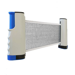 Retractable Table Tennis Net – Portable Ping Pong Net Set – Instant Table Tennis Setup for Indoor & Outdoor Fun