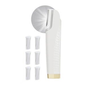 Women Facial Body Hair Razor – Rechargeable Electric Hair Remover for Face, Eyebrows & Body Grooming