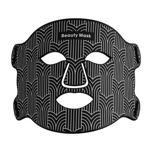 Rechargeable 4-Ear LED Light Therapy Face Mask – Infrared Facial Skincare Device for Skin Rejuvenation & Acne Care - Version 2