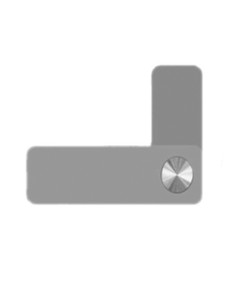   Adjustable Laptop Phone Holder – Adhesive Side Mount for Smartphone & Laptop Multitasking