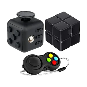 Bicycle Chain Mesh Fidget Set – Metal Alloy Handheld Sensory Toy