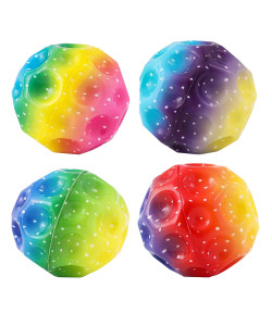 Bouncy Ball Without Wrist Strap – 7cm PU Rebound & Reaction Training Ball