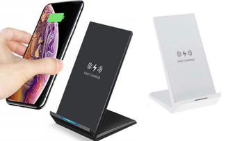 Vertical 3-in-1 Charging Stand Fast Wireless Charger Station for iPhone Vertical 3-in-1 Charging Stand Fast Wireless Charger Station for iPhone