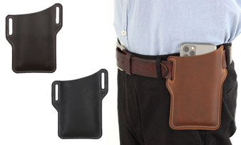 Genuine Leather Cell Phone Holster Men Genuine Leather Cell Phone Holster Men