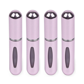 ICB Portable Mini Refillable Perfume Atomiser Bottle Atomiser Travel Size Spray Bottles Accessories, 4 set