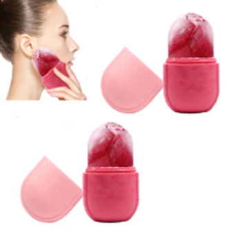 ICB Skincare Beauty Tool Face Ice Roller Massager - Pack of 2