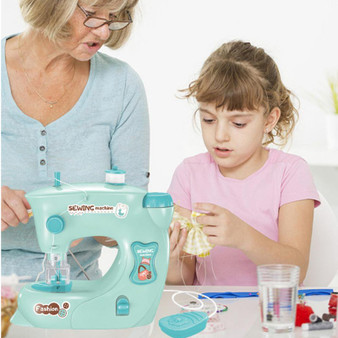 Portable Pretend Sewing Machine for Kids