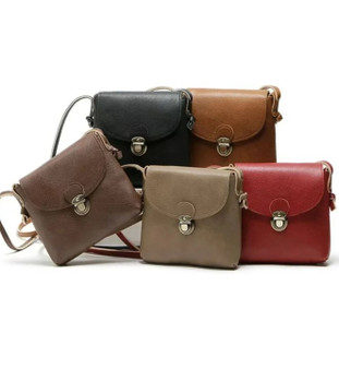 Anti Theft Genuine Leather Square Crossbody Bag Anti Theft Genuine Leather Square Crossbody Bag