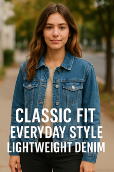 Womens Outwear Denim Jacket
