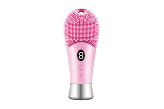 Heated Electric Facial Cleaning Brush