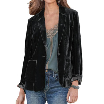 Pleuche Short Style Blazer