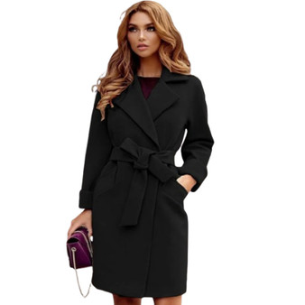 Waistband Coat with Pockets
