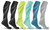 Sports Compression Socks Unisex Good for  Circulation Running Fitness 6 pairs