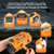 Solar Hand Crank Emergency Weather Radio – Multi-Function Survival Radio – Reliable Power & Lighting for Emergencies