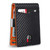 Men's Slim Money Clip Wallet – Minimalist RFID Blocking Card Holder & Front Pocket Bifold (Black Leather)