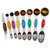 Magnetic Measuring Spoons Set - Set of 8