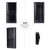 Women's Leather RFID Blocking Bifold Wallet with Multiple Card Slots and Secure Clasp