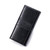 Women's Leather RFID Blocking Bifold Wallet with Multiple Card Slots and Secure Clasp