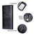 Women's Leather RFID Blocking Bifold Wallet with Multiple Card Slots and Secure Clasp