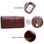 Women's Leather RFID Blocking Bifold Wallet with Multiple Card Slots and Secure Clasp