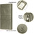 Women's Leather RFID Blocking Bifold Wallet with Multiple Card Slots and Secure Clasp