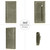 Women's Leather RFID Blocking Bifold Wallet with Multiple Card Slots and Secure Clasp