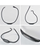 LED Neck Reading Light for Book in Bed - USB Rechargeable Hands-Free Hug Light Adjustable Brightness Lamp