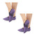 Yoga Socks for Women Non-Slip Grips and Straps 2 packs