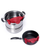 Adjustable Silicone Clip-On Strainer  Universal Snap Colander Filter for Pasta Pots Pans and Bowls Food-Grade