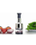 Stainless Steel Handheld Onion Chopper, Manual Press Vegetable Food Chopper, Compact Dicer and Mincer for Kitchen