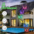 Colourful Butterfly Solar Lights Wind Chimes – Decorative Solar Garden Lighting – Charming Outdoor